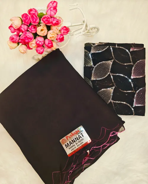 FANCY GEOGRATTE SAREES FS33